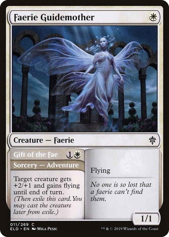 0011 Faerie Guidemother C Throne of Eldraine
