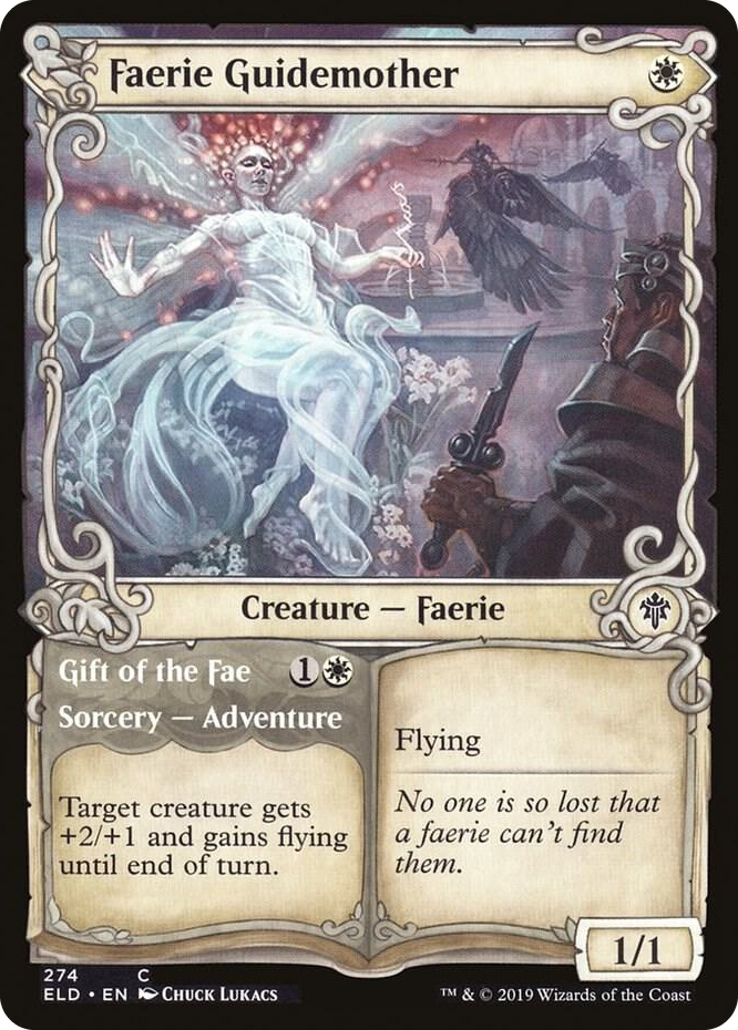 0274 Faerie Guidemother (Showcase) C Throne of Eldraine