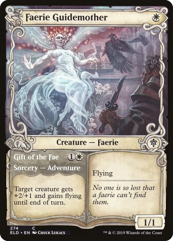 0274 Faerie Guidemother (Showcase) C Throne of Eldraine
