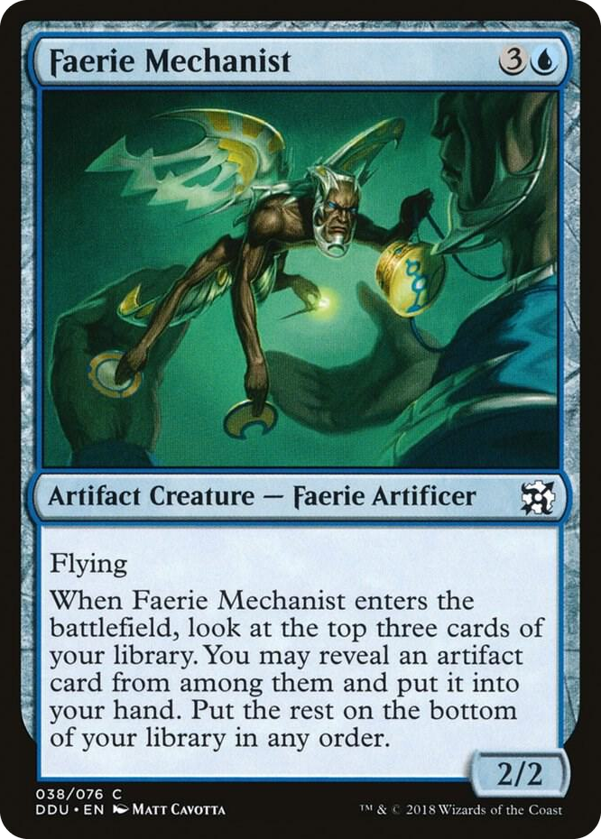 0038 Faerie Mechanist C Duel Decks: Elves vs. Inventors