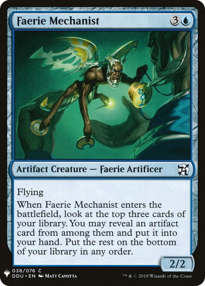 0038 Faerie Mechanist C The List Reprints