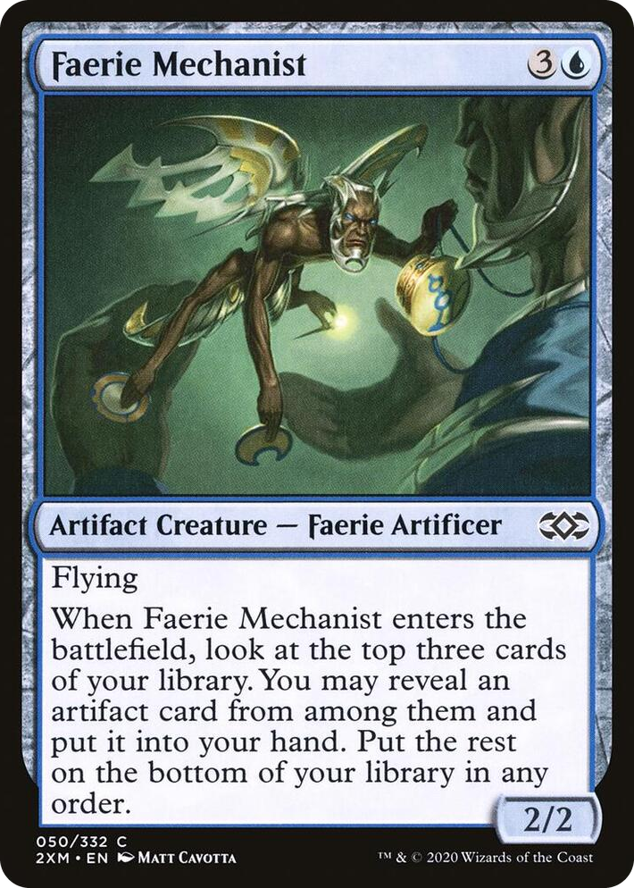 0050 Faerie Mechanist C Double Masters