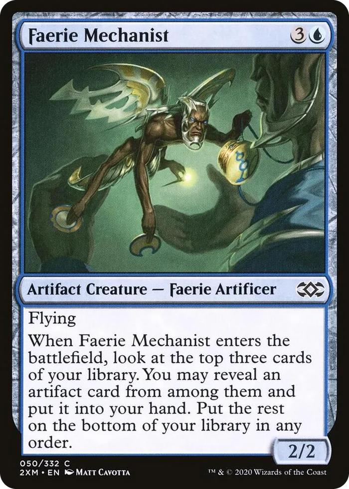 0050 Faerie Mechanist C Double Masters
