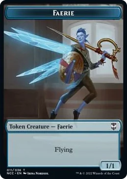 0011 Faerie // Rogue Double-Sided Token T Commander: Streets of New Capenna