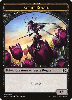 0006 Faerie Rogue Token T Modern Masters 2015