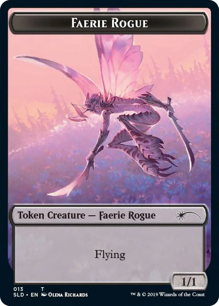 0013 Faerie Rogue Token (013) T Secret Lair Drop Series