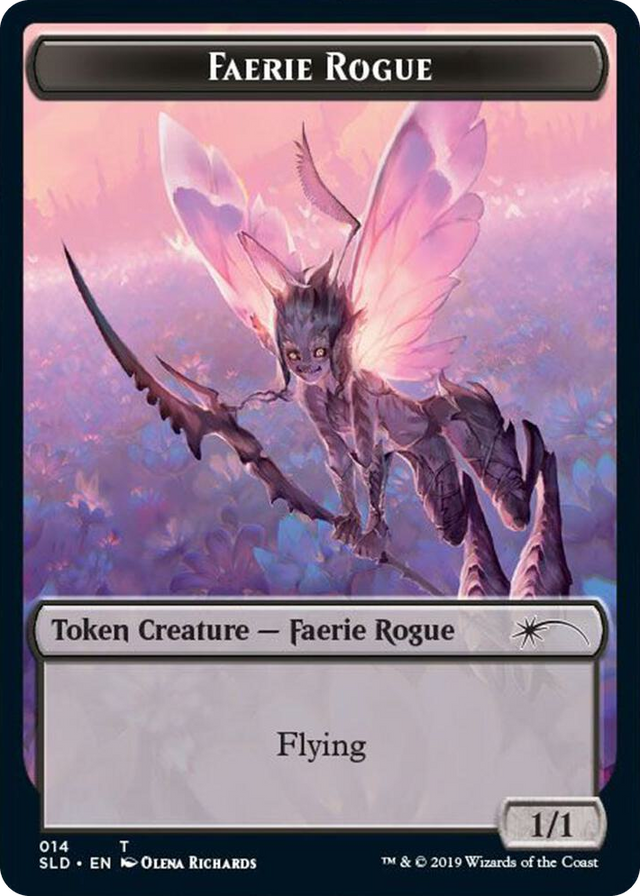 0014 Faerie Rogue Token (014) T Secret Lair Drop Series