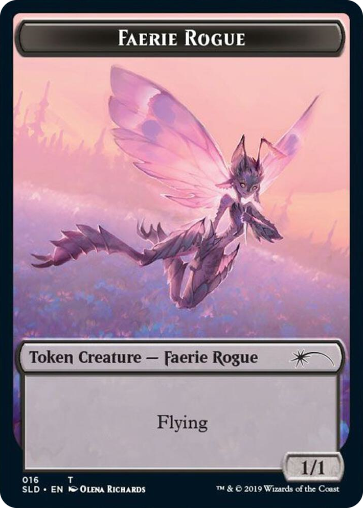 0016 Faerie Rogue Token (016) T Secret Lair Drop Series