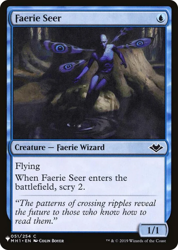 0051 Faerie Seer C The List Reprints