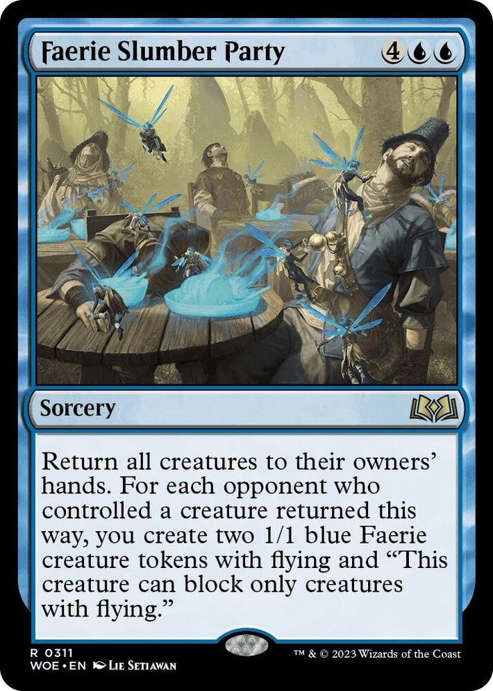 0311 Faerie Slumber Party R Wilds of Eldraine