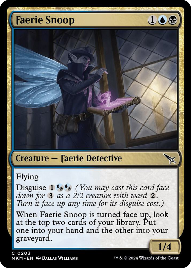 0203 Faerie Snoop C Murders at Karlov Manor