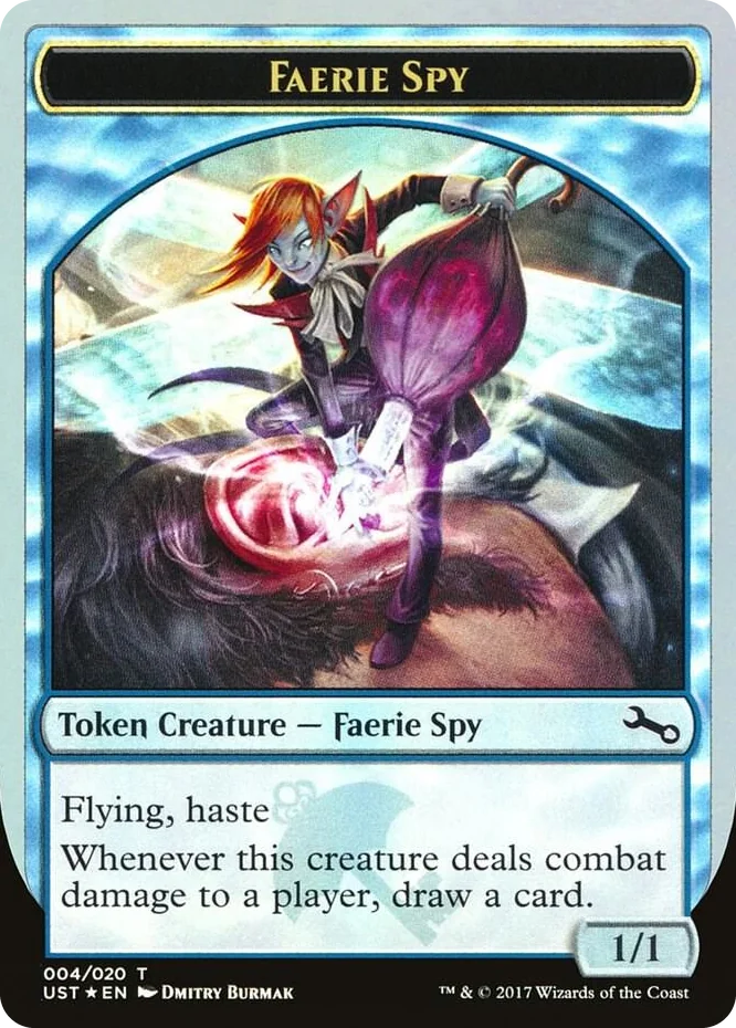 0004 Faerie Spy Token T Unstable