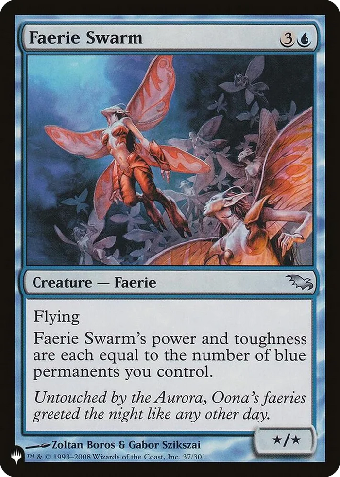 0037 Faerie Swarm U The List Reprints