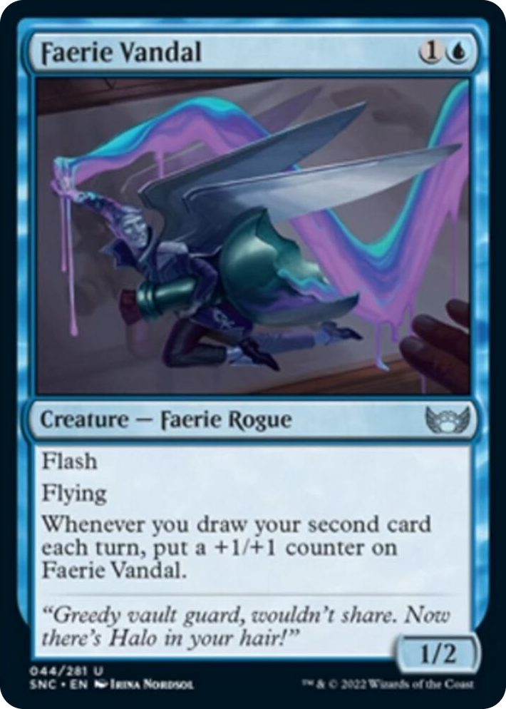 0044 Faerie Vandal U Streets of New Capenna