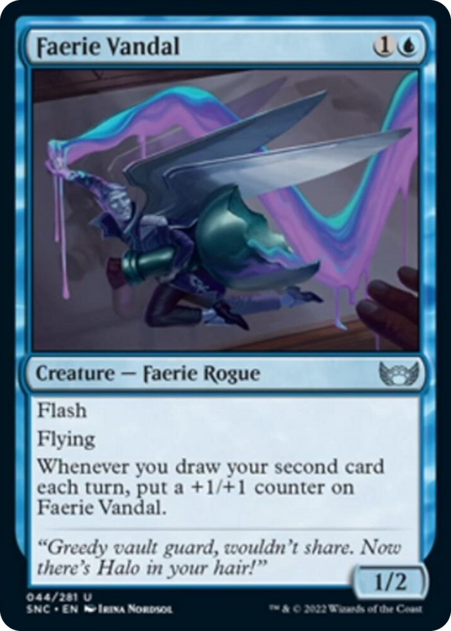 0044 Faerie Vandal U Streets of New Capenna