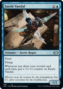 Faerie Vandal #296 U - Jumpstart 2022 Pokemon card
