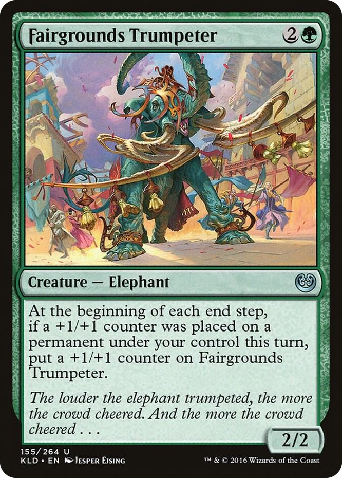 Fairgrounds Trumpeter #155 U - Kaladesh Pokemon card