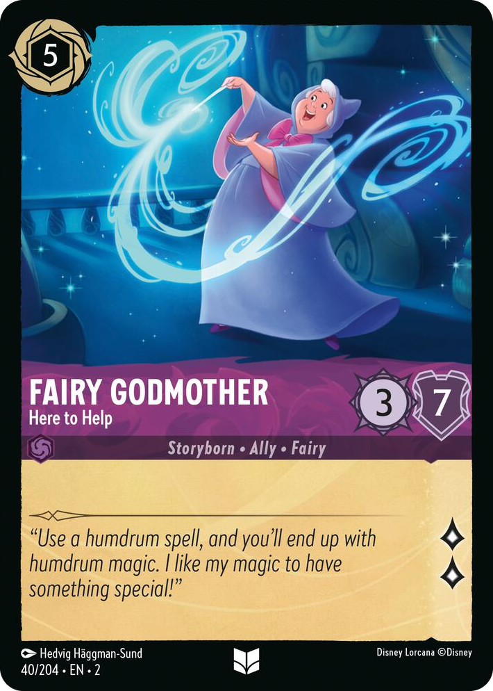 0040 Fairy Godmother - Here to Help Uncommon Rise of the Floodborn