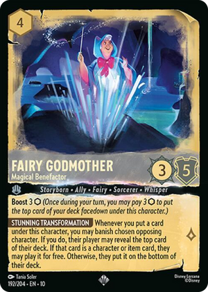 0192 Fairy Godmother - Magical Benefactor Super Rare Whispers in the Well