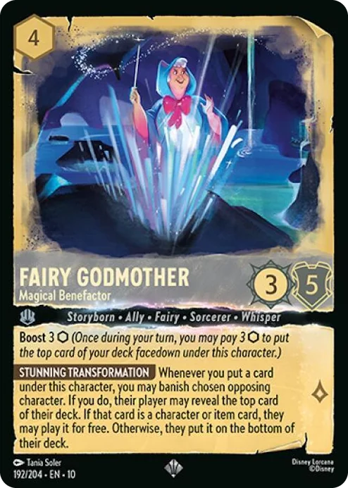 0192 Fairy Godmother - Magical Benefactor Super Rare Whispers in the Well