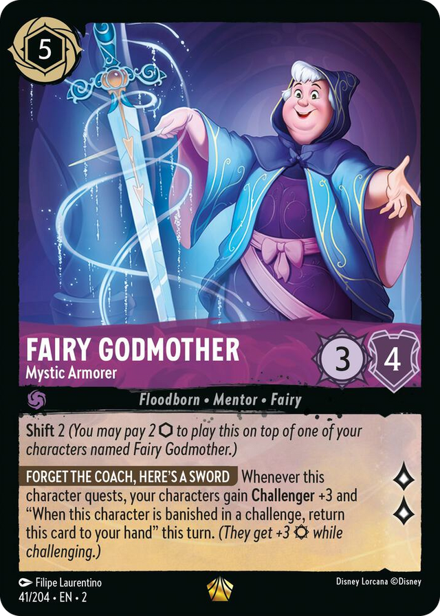 0041 Fairy Godmother - Mystic Armorer Legendary Rise of the Floodborn