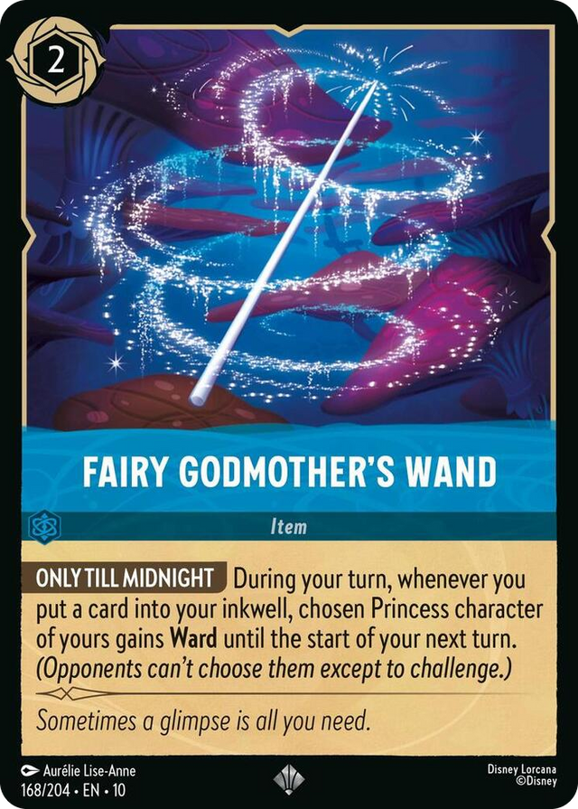 0168 Fairy Godmother's Wand Super Rare Whispers in the Well