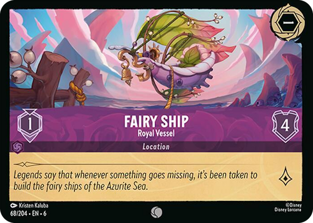 0068 Fairy Ship - Royal Vessel Common Azurite Sea