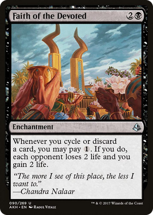 0090 Faith of the Devoted U Amonkhet