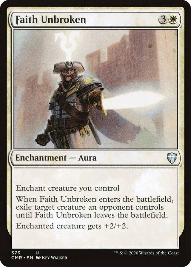 0373 Faith Unbroken U Commander Legends
