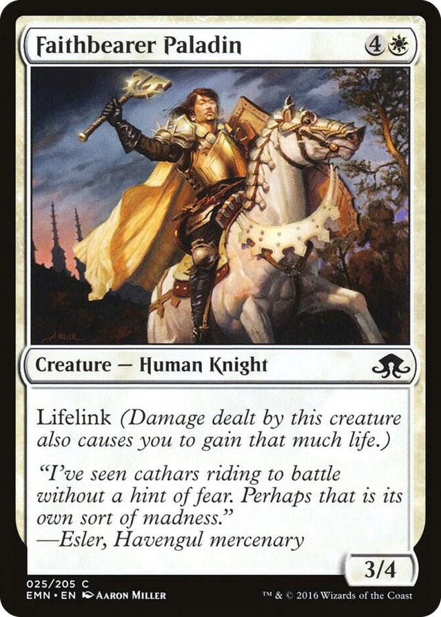 0025 Faithbearer Paladin C Eldritch Moon