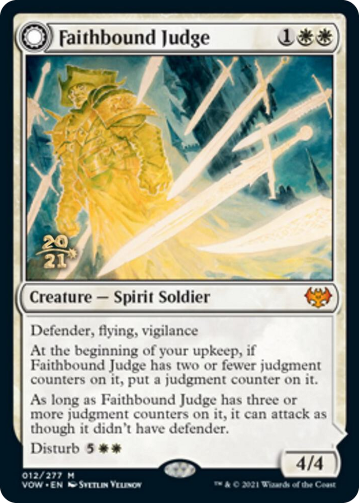 Faithbound Judge #12 M - Prerelease Cards Pokemon card