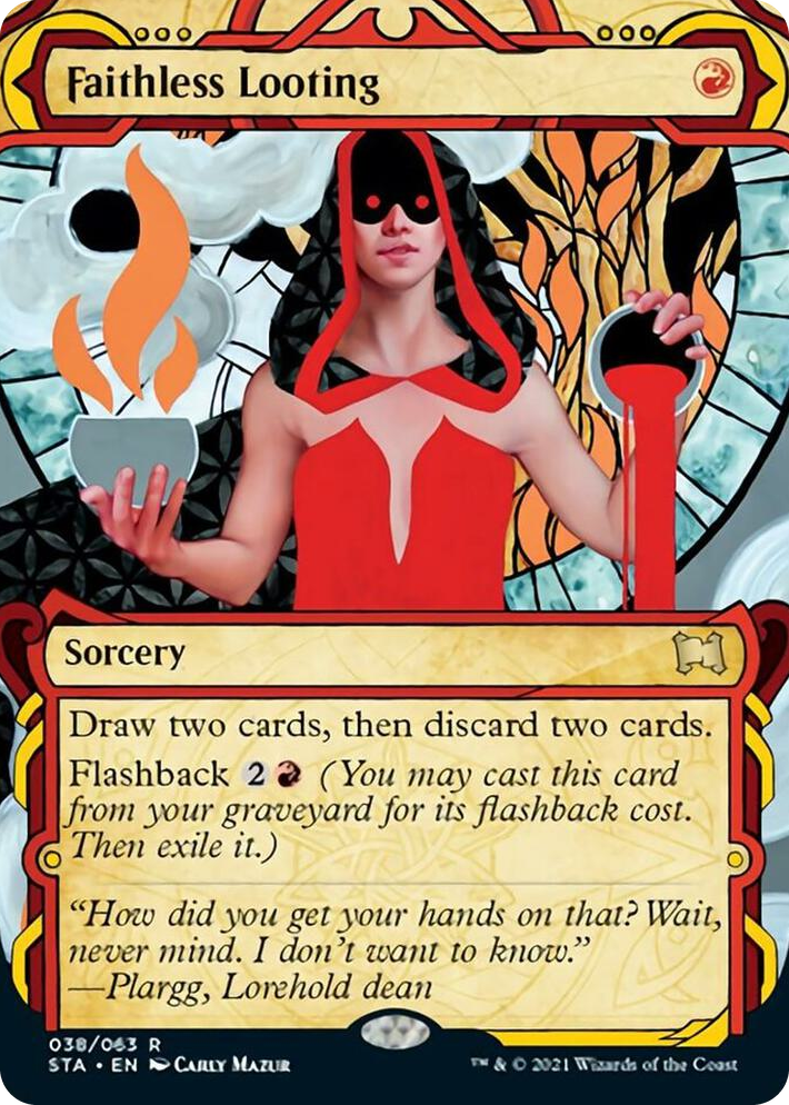 0038 Faithless Looting R Strixhaven: Mystical Archive