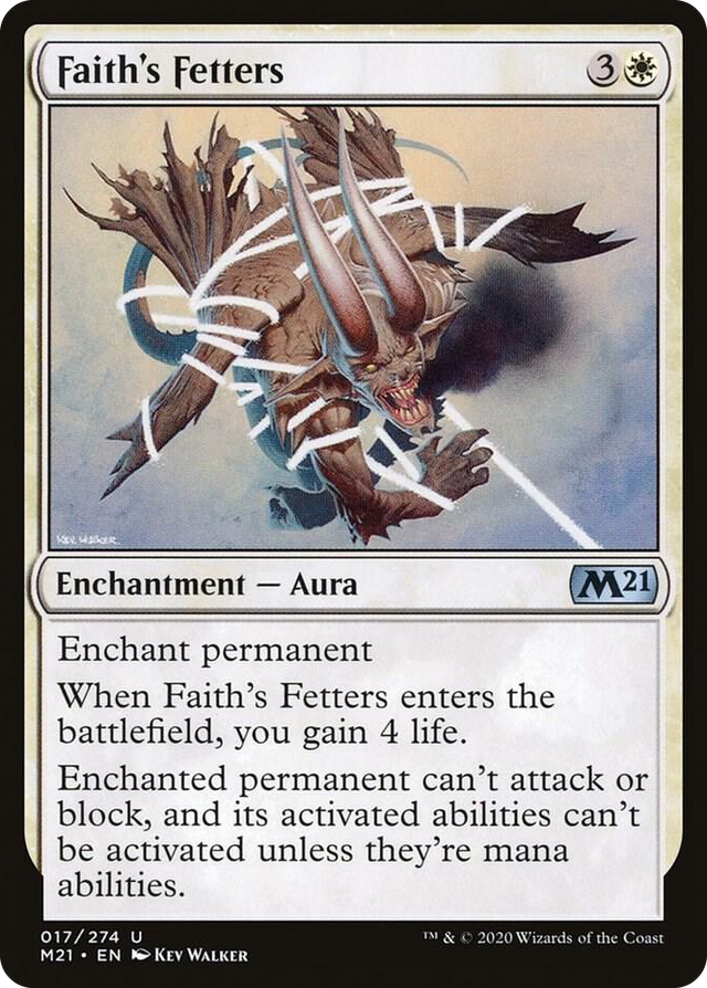 0017 Faith's Fetters U Core Set 2021