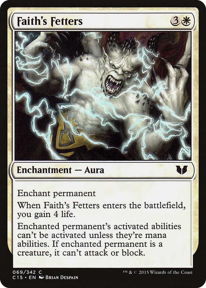 Faith's Fetters #69 C - Commander 2015 Pokemon card