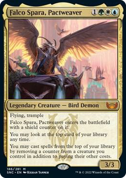 0186 Falco Spara, Pactweaver M Streets of New Capenna