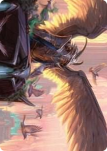 0025 Falco Spara, Pactweaver Art Card (25/81) S Art Series: Streets of New Capenna