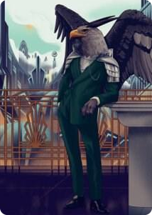 0067 Falco Spara, Pactweaver Art Card (67/81) S Art Series: Streets of New Capenna