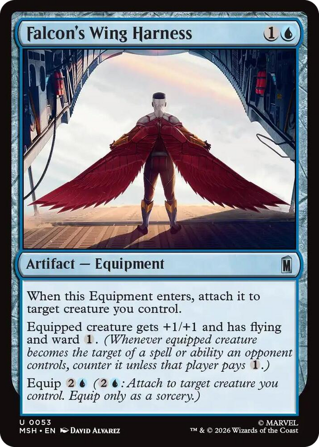0053 Falcon's Wing Harness U Marvel Super Heroes