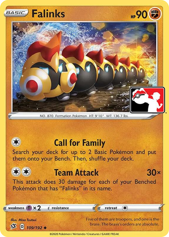 0109 Falinks Uncommon Prize Pack Series Cards