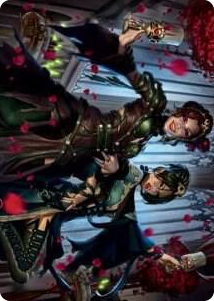 0073 Falkenrath Celebrants (73/81) Art Card S Art Series: Innistrad: Crimson Vow