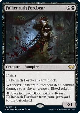 0111 Falkenrath Forebear R Innistrad: Crimson Vow