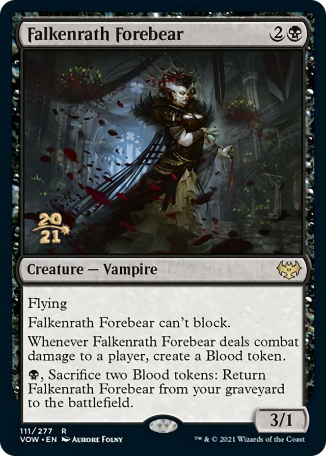 0111 Falkenrath Forebear R Prerelease Cards