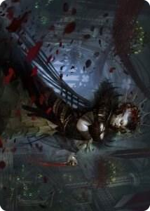 Falkenrath Forebear Art Card #33 S - Art Series: Innistrad: Crimson Vow Pokemon card