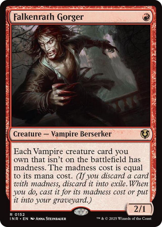 0152 Falkenrath Gorger R Innistrad Remastered