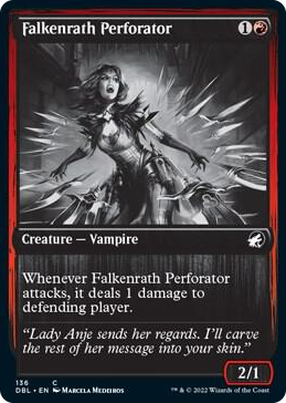 0136 Falkenrath Perforator C Innistrad: Double Feature