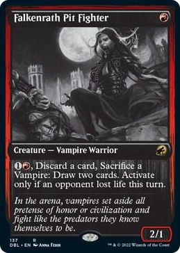 0137 Falkenrath Pit Fighter R Innistrad: Double Feature