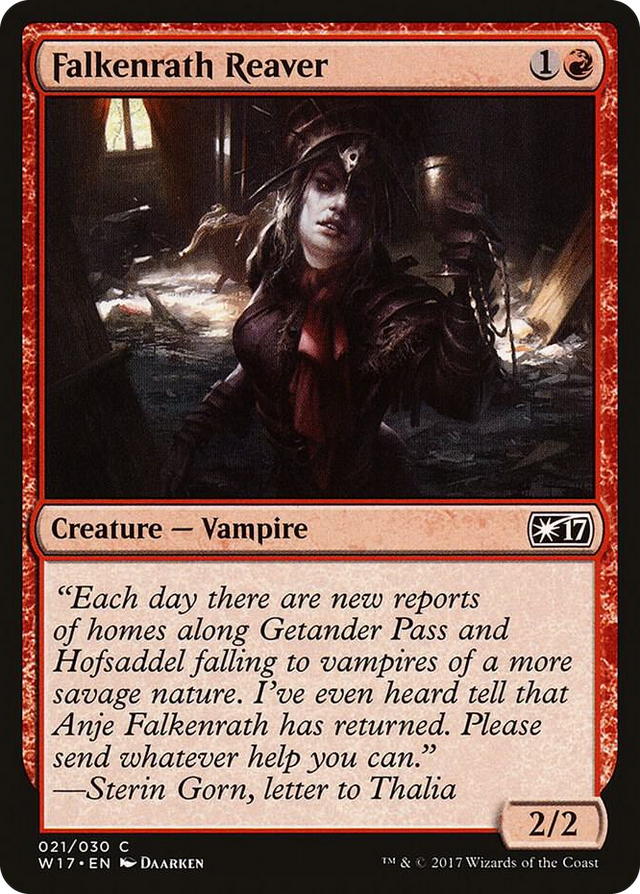 0021 Falkenrath Reaver C Welcome Deck 2017