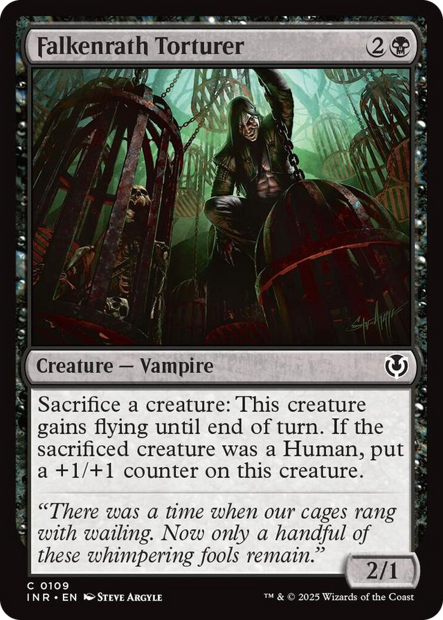 0109 Falkenrath Torturer C Innistrad Remastered