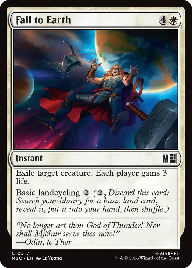 0517 Fall to Earth C Commander: Marvel Super Heroes