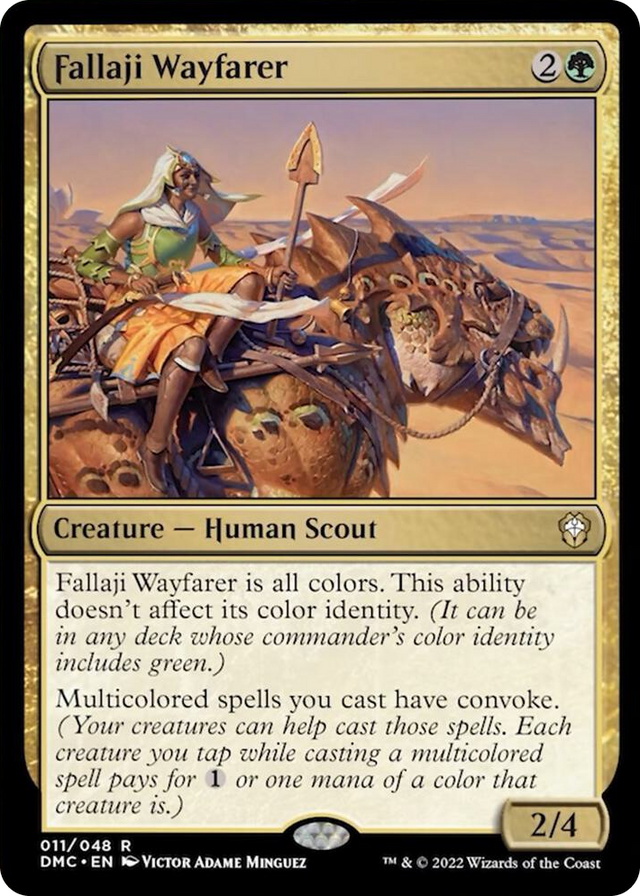 0011 Fallaji Wayfarer R Commander: Dominaria United